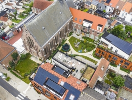 Woon- en kantoorproject kerk St.-Antonius van Padua