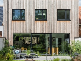 Herbouw van een compacte eengezinswoning