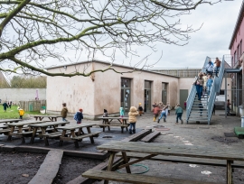 Renovatie en uitbreiding van een school