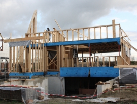 Bouwen van een passiefwoning